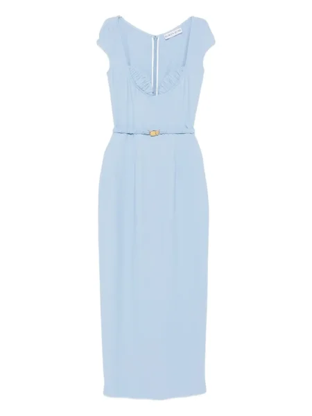 Rochie maxi Rowen Rose de costum albastru