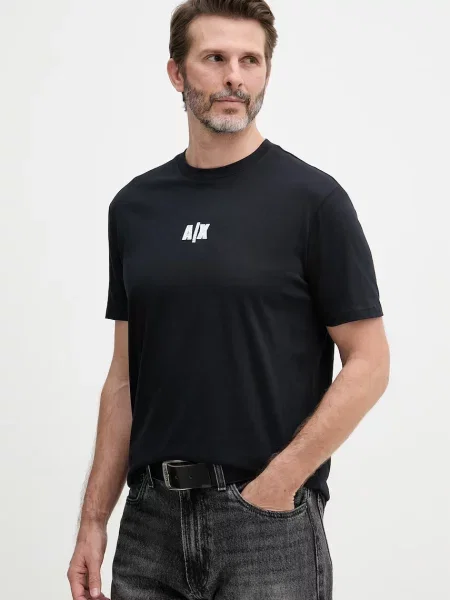 Armani Exchange t-shirt granatowa