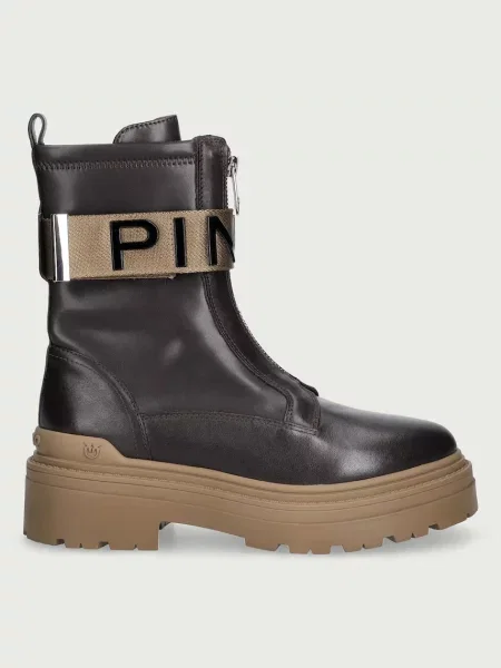 Pinko De piele botine Mia 13 maro