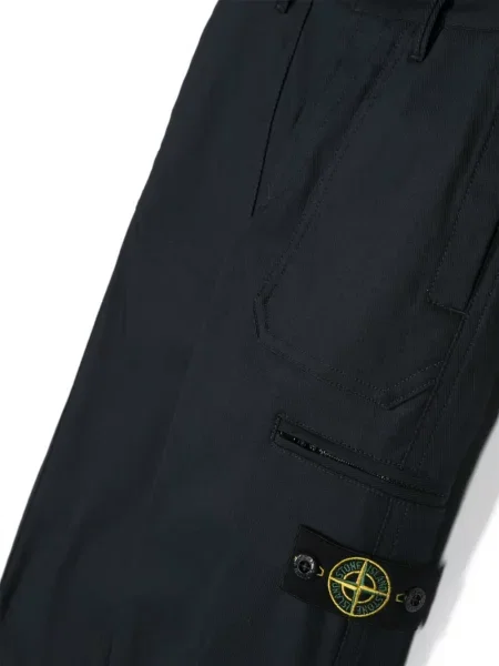 Spodnie dziecięce Stone Island niebieskie