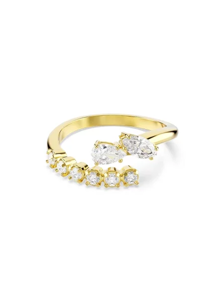 Swarovski inel pentru femei placat cu aur zirconiu cubic MESMERA