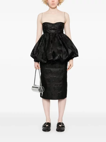 Top Cecilie Bahnsen negru
