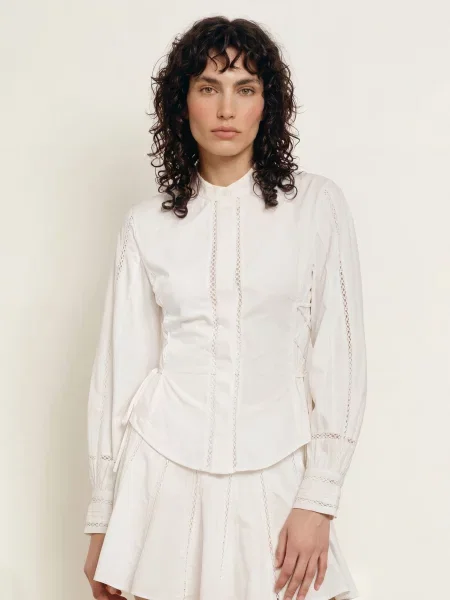 Allsaints Halenka Frances bílá