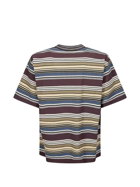 Tricou Sacai cu dungi maro