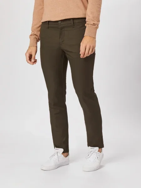 Carhartt WIP Pantaloni eleganți Sid oliv