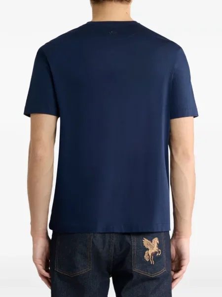 Tricou Etro din modal albastru