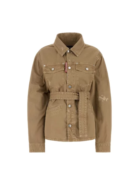 Kurtka Dsquared2 beżowa