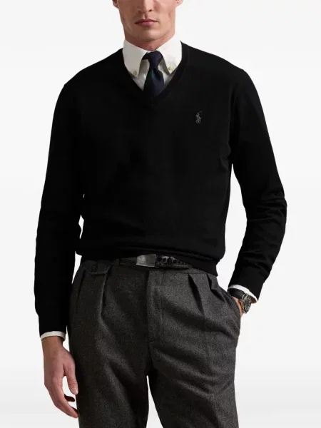 Șosete Polo Ralph Lauren cu broderie în carouri de flanelă verde