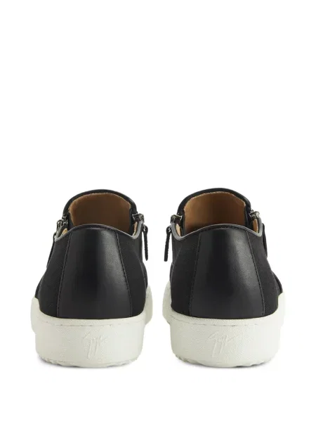 Маратонки Giuseppe Zanotti с автограф черно