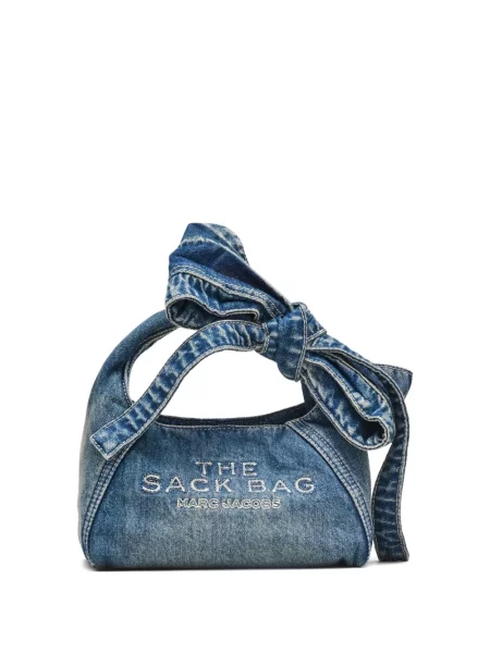 Geantă Marc Jacobs cu funde albastru