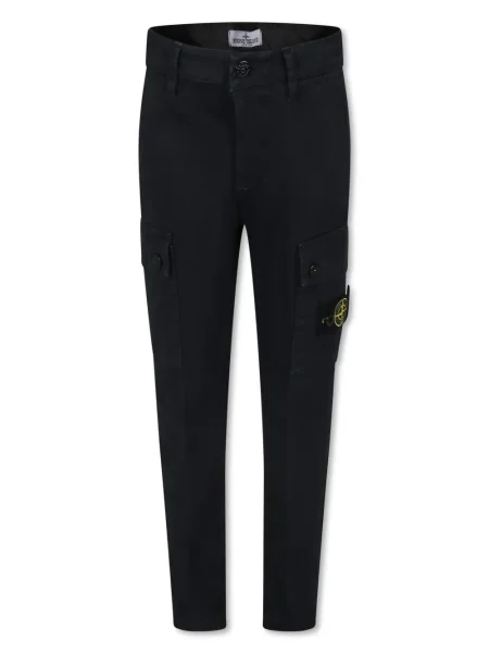 Spodnie cargo dziecięce Stone Island niebieskie