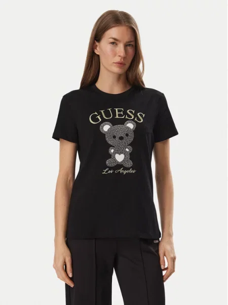 Guess Tricou negru