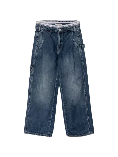 Jeansy dziecięce Guess niebieskie