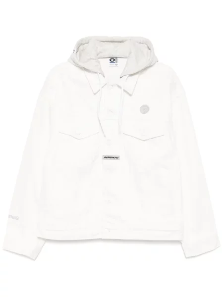 Geacă de blugi Aape By A Bathing Ape alb