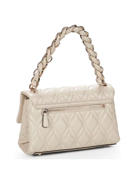 Geanta crossbody Guess alb