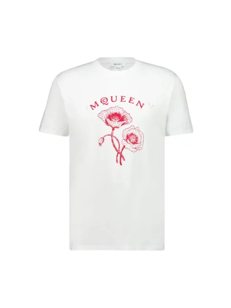 Koszulka Alexander Mcqueen biała