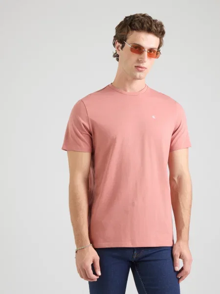 Calvin Klein Jeans Tričko CLASSIC melónová oranžová