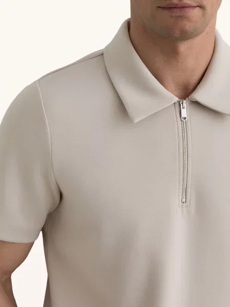 Reiss Jerseyové Polo Tričko Lord béžová