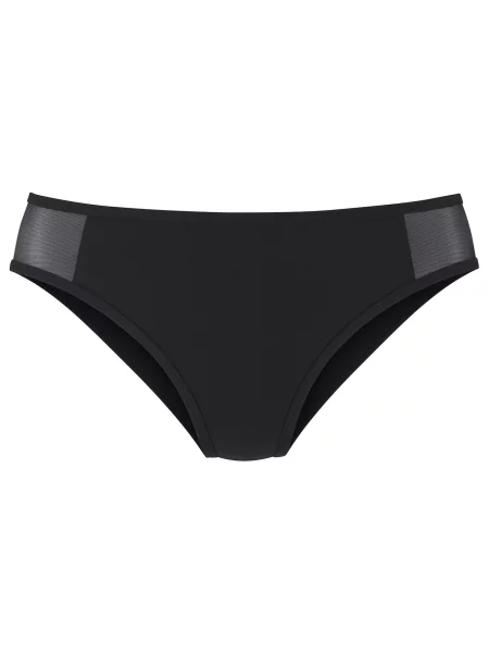 LASCANA Slip costum de baie negru
