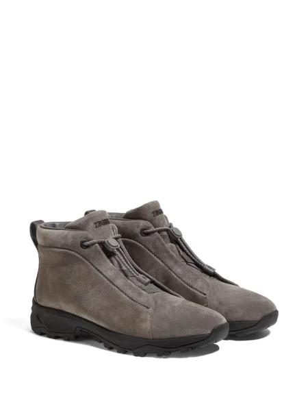 Sneakerși Zegna maro