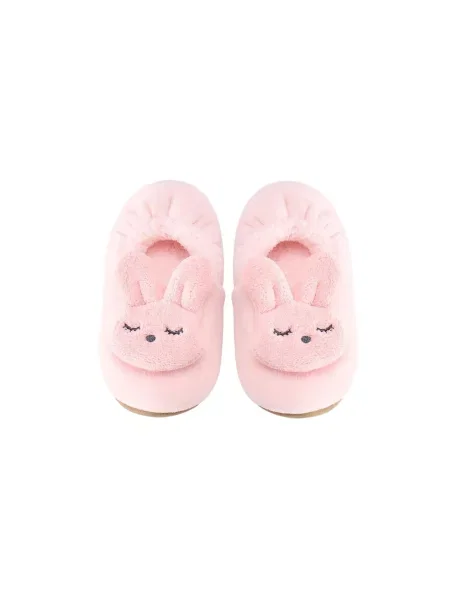 Penti Čarape PENTI Mädchen Sleepy Bunny Unicorn gemusterte Haussocken rosé