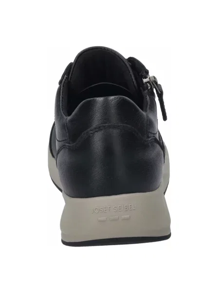 Sneakersy Josef Seibel skórzane czarne