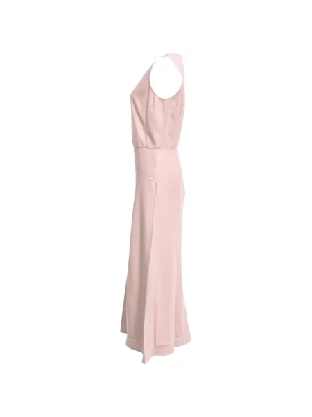 Rochie midi Max Mara fără mâneci roz