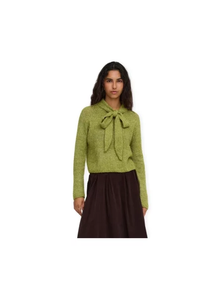 Pulover Only tricotate verde