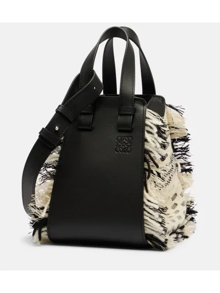 Geantă bucket Loewe din piele negru