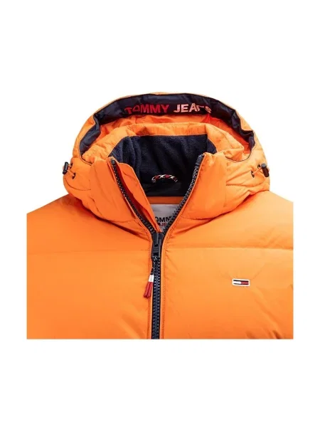 Geacă Tommy Hilfiger portocaliu