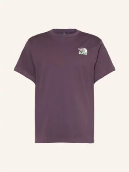 The North Face T-Shirt Tnf lila biała