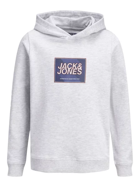 Jack & Jones Junior Tréning póló tengerészkék / sárga / melír fehér