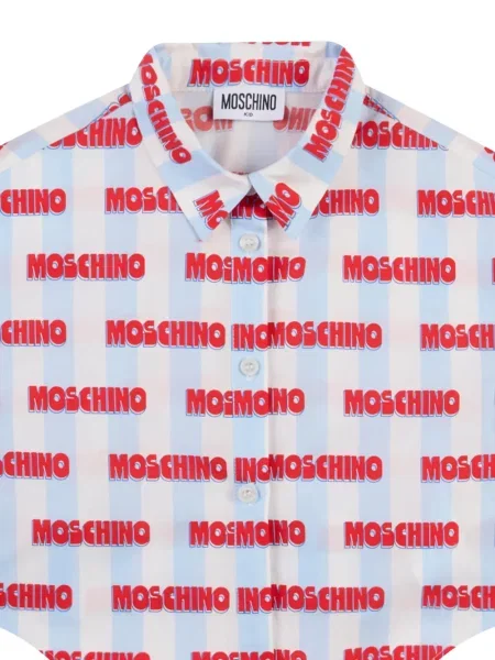 Koszula dziecięca Moschino biała