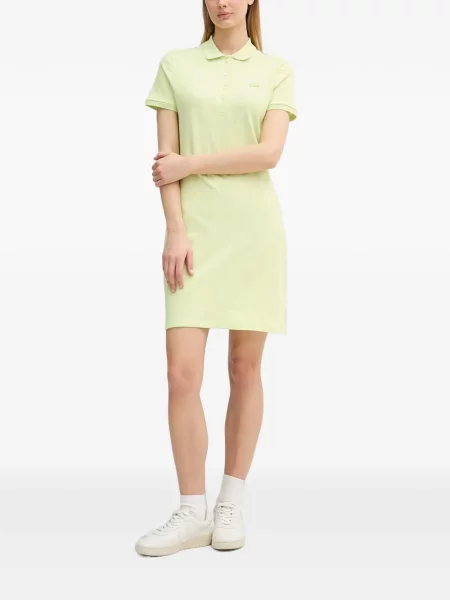 Scurt rochie mini Lacoste cu autograf verde