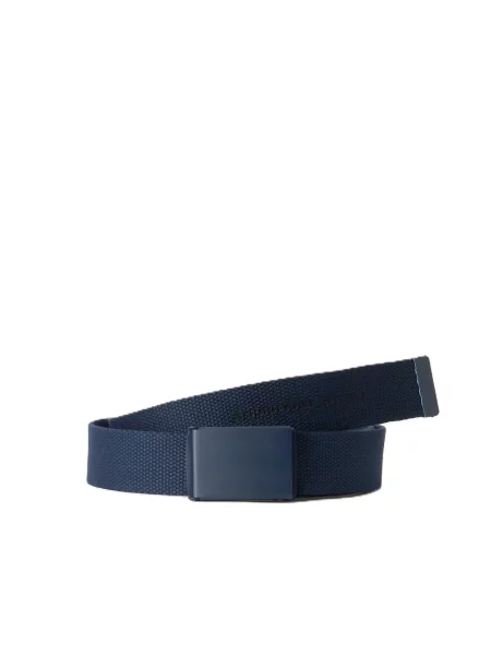 JACK & JONES Curea JACHIMEJI închis albastru