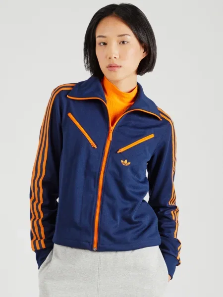 Mikina adidas Originals Montreal Tracktop modrá