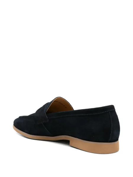 Szarvasbőr loafer Sergio Moretti Firenze kék