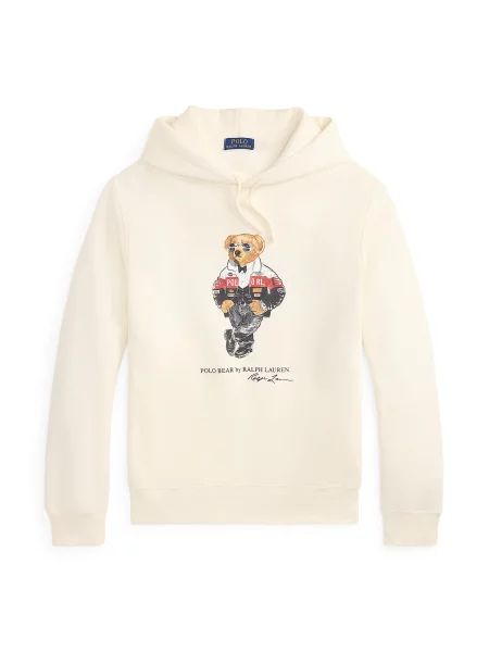 Hanorac din fleece Polo Ralph Lauren din fleece negru