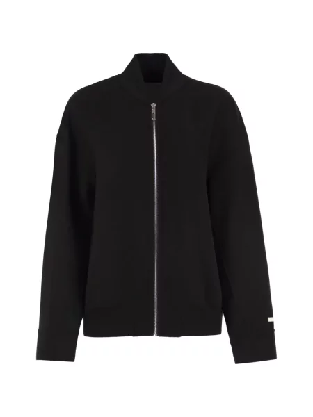 Geacă bomber Sportmax de lână negru