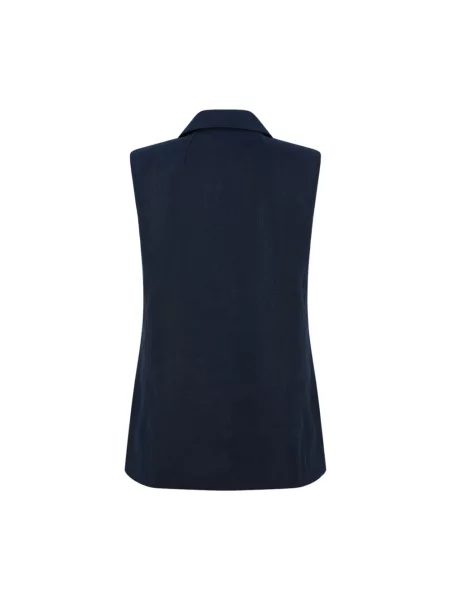 Kamizelka Max Mara Studio niebieska