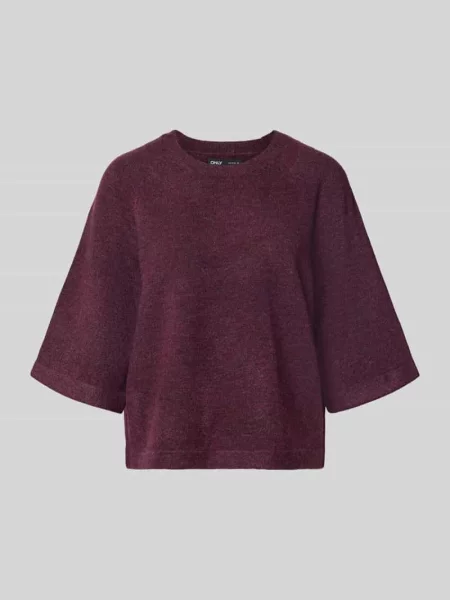 Sweter o kroju regular fit z rękawami o dł. model SIMONI' Only