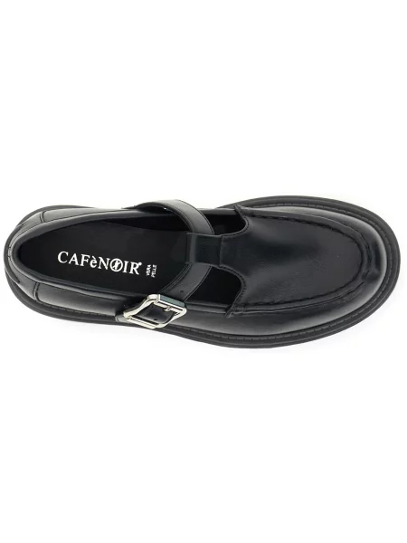 Mokasíny Café Noir čierna