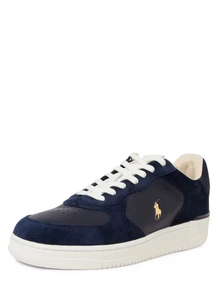 Polo Ralph Lauren skórzane buty sportowe Masters Court Mężczyźni skóra jednolity 41 niebieski