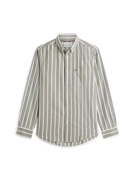 TOMMY HILFIGER Cămașă kaki alb