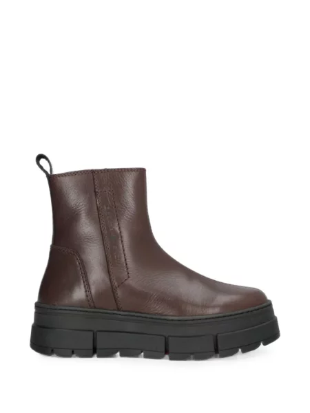 Botine Canada Snow din piele maro
