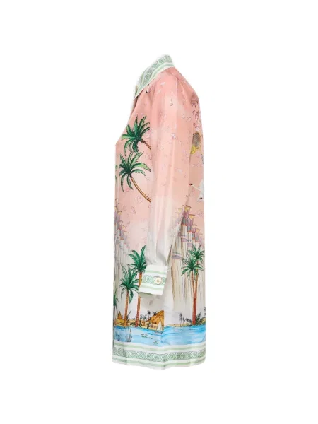 Rochie mini Casablanca cu imagine roz