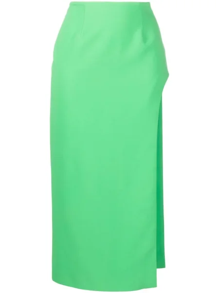 Fustă Giuseppe Di Morabito cu crăpătură verde