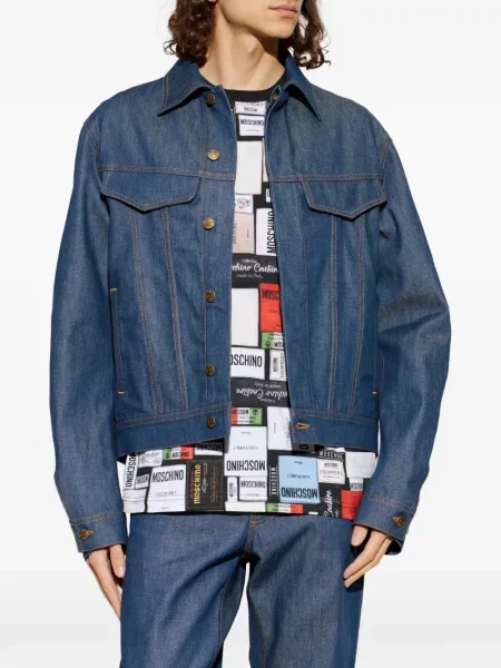 Geacă de blugi Moschino albastru