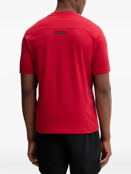 Tricou Ea7 Emporio Armani roșu
