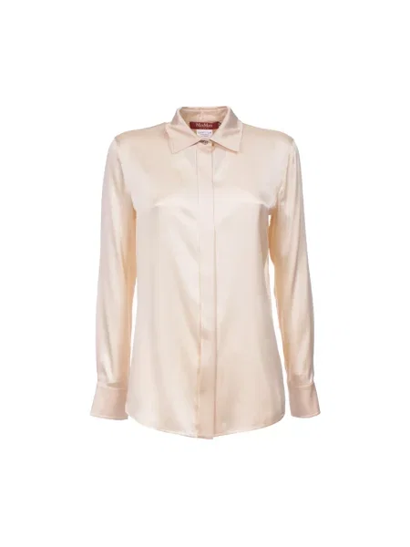 Koszula Max Mara Studio beżowa